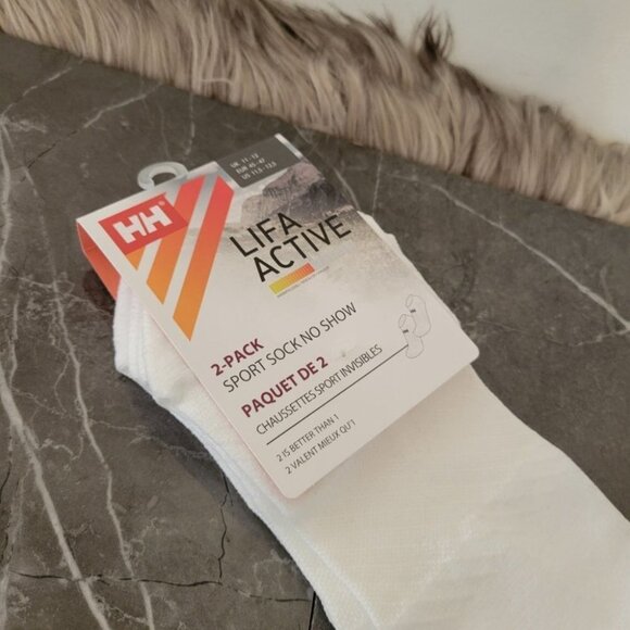 Helly Hansen Lifa Sport Socks 2 Pack NWT Size 11.5-12.5 - Picture 3 of 5
